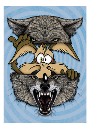 Don Coyote by MyOhMy print