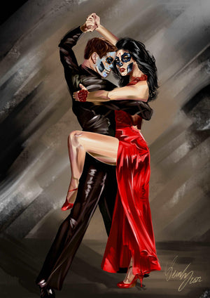 Tango With Death by Wayne Bewley - the-subversiv-collective